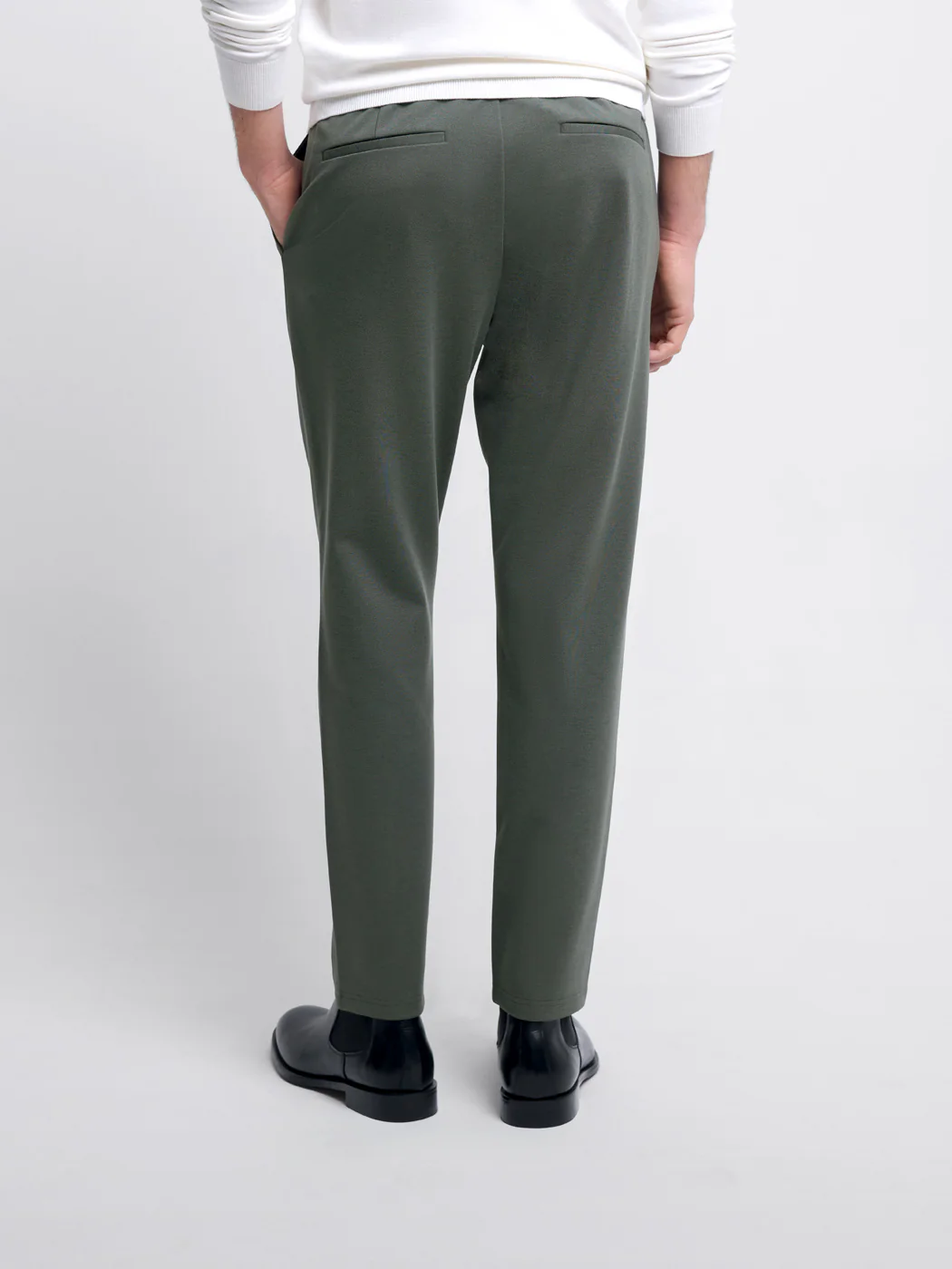 Chino stretch taille semi-élastiquée - Image 4