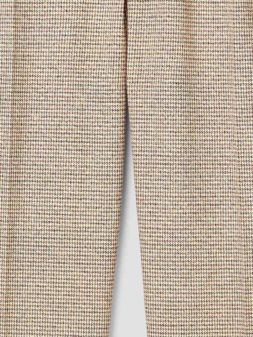 Chino coupe droite motif fantaisie - Image 5