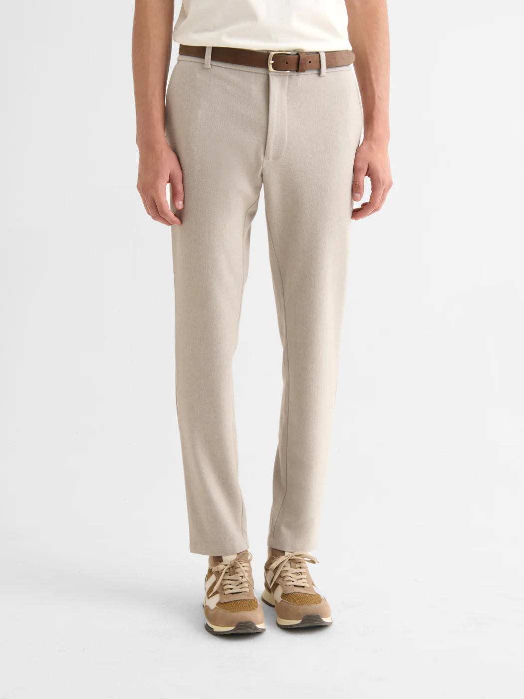 Chino jogpant taille semi-élastiquée - Image 2