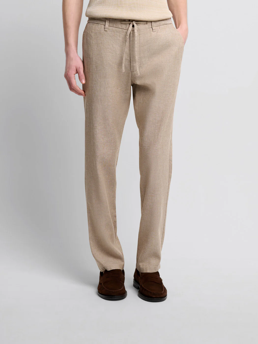 Chino en coton lin - Image 2
