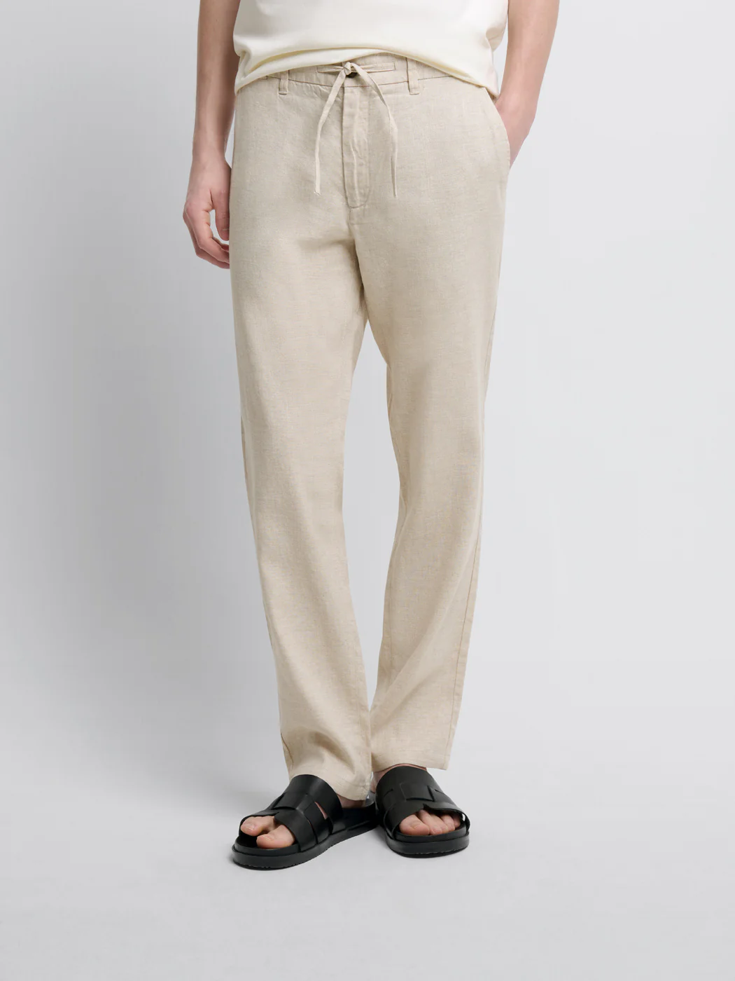 Chino en coton lin - Image 2
