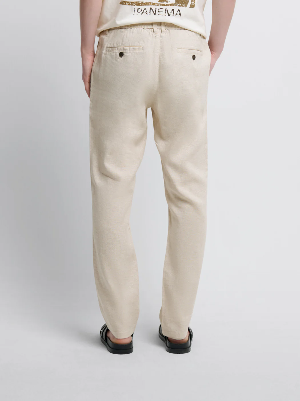 Chino en coton lin - Image 4