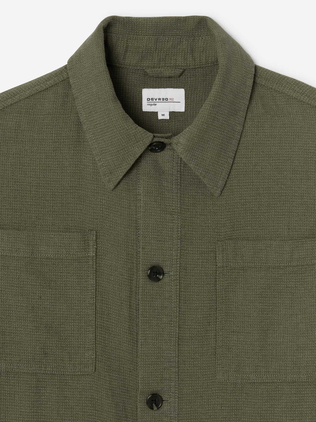 Surchemise regular en coton lin - Image 5