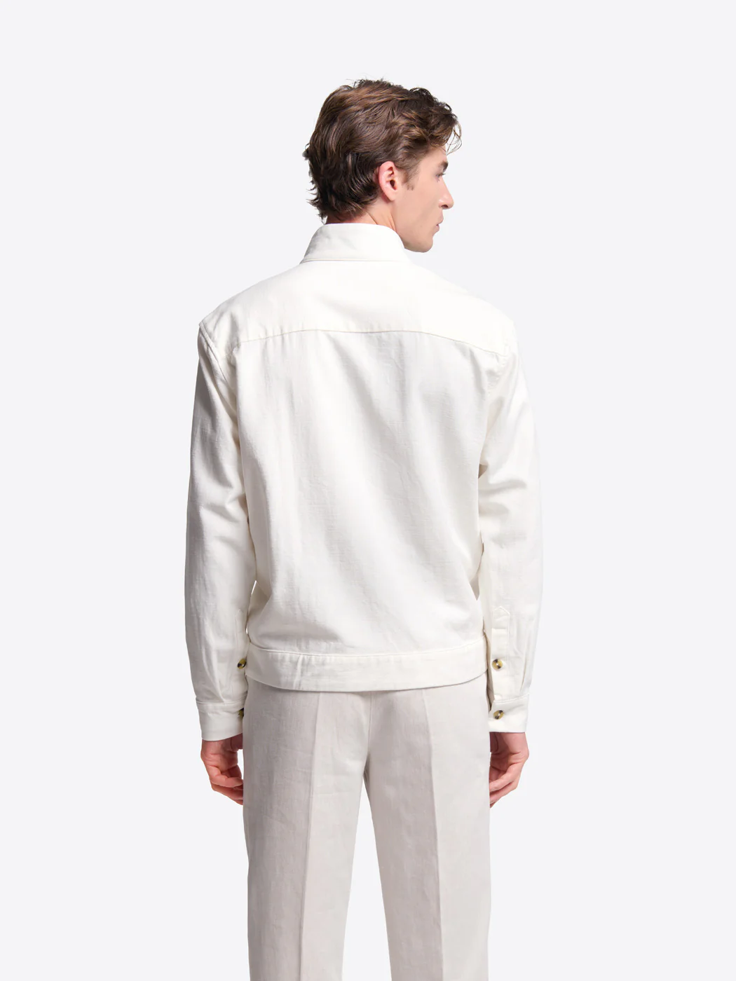 Surchemise regular en coton tencel - Image 2