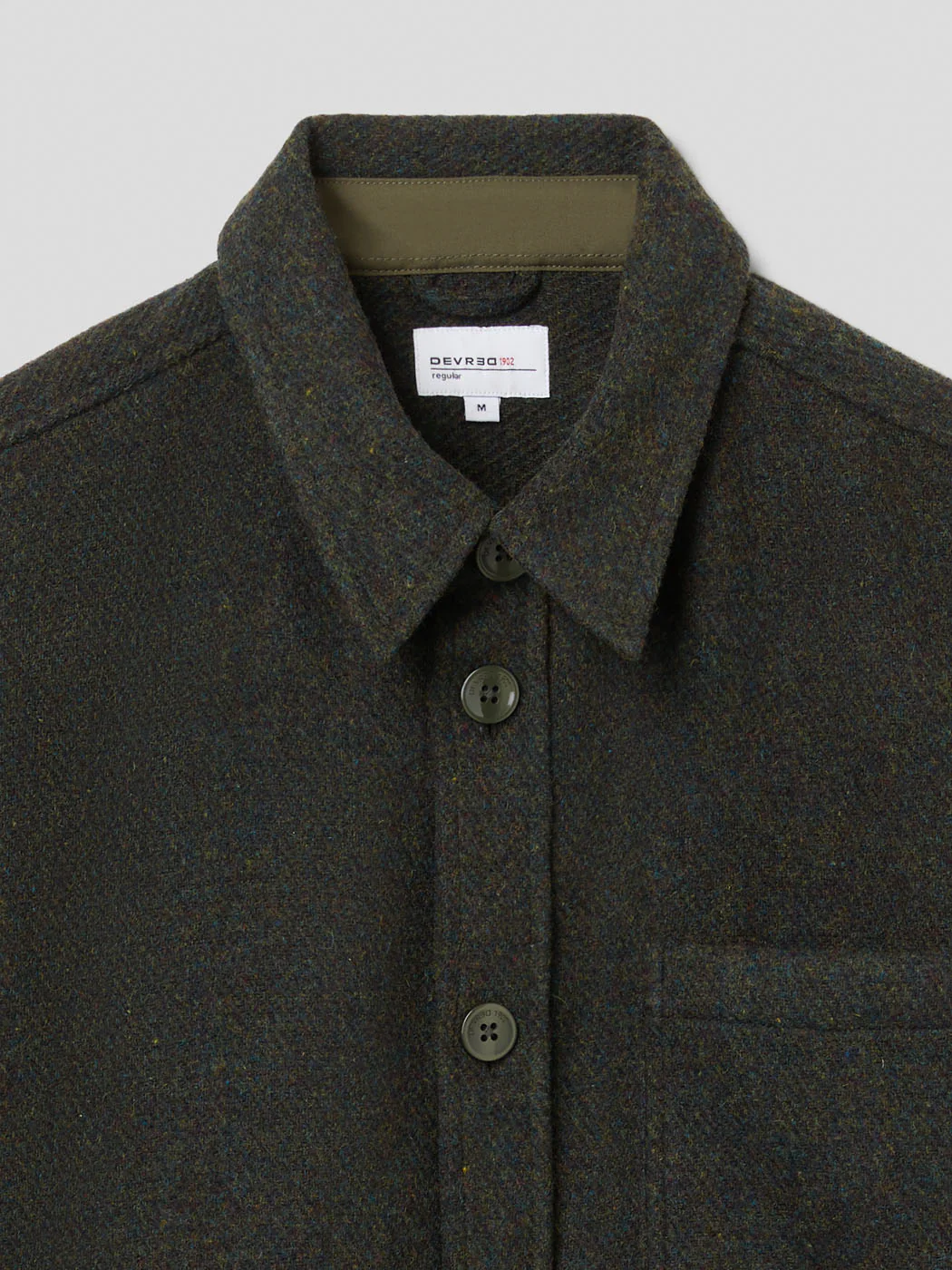Surchemise regular chiné - Image 5
