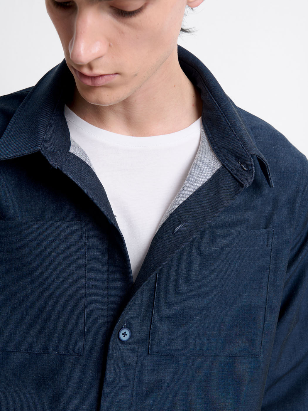 Surchemise regular en jersey - Image 4