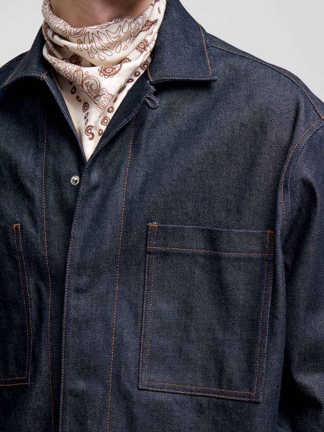 Surchemise regular en jean - L'atelier - Image 5