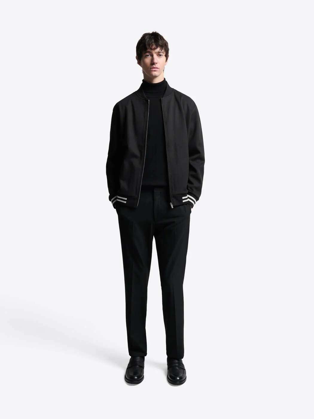 Veste légère col polo zippé - Image 4