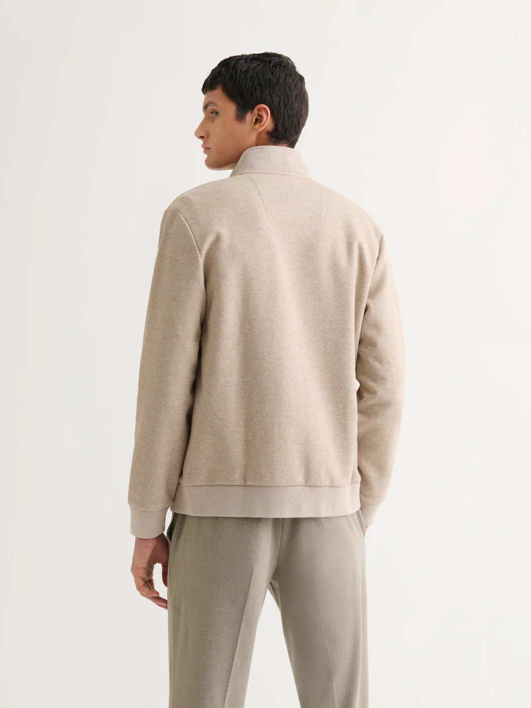 Veste légère zippé  chiné - Image 2