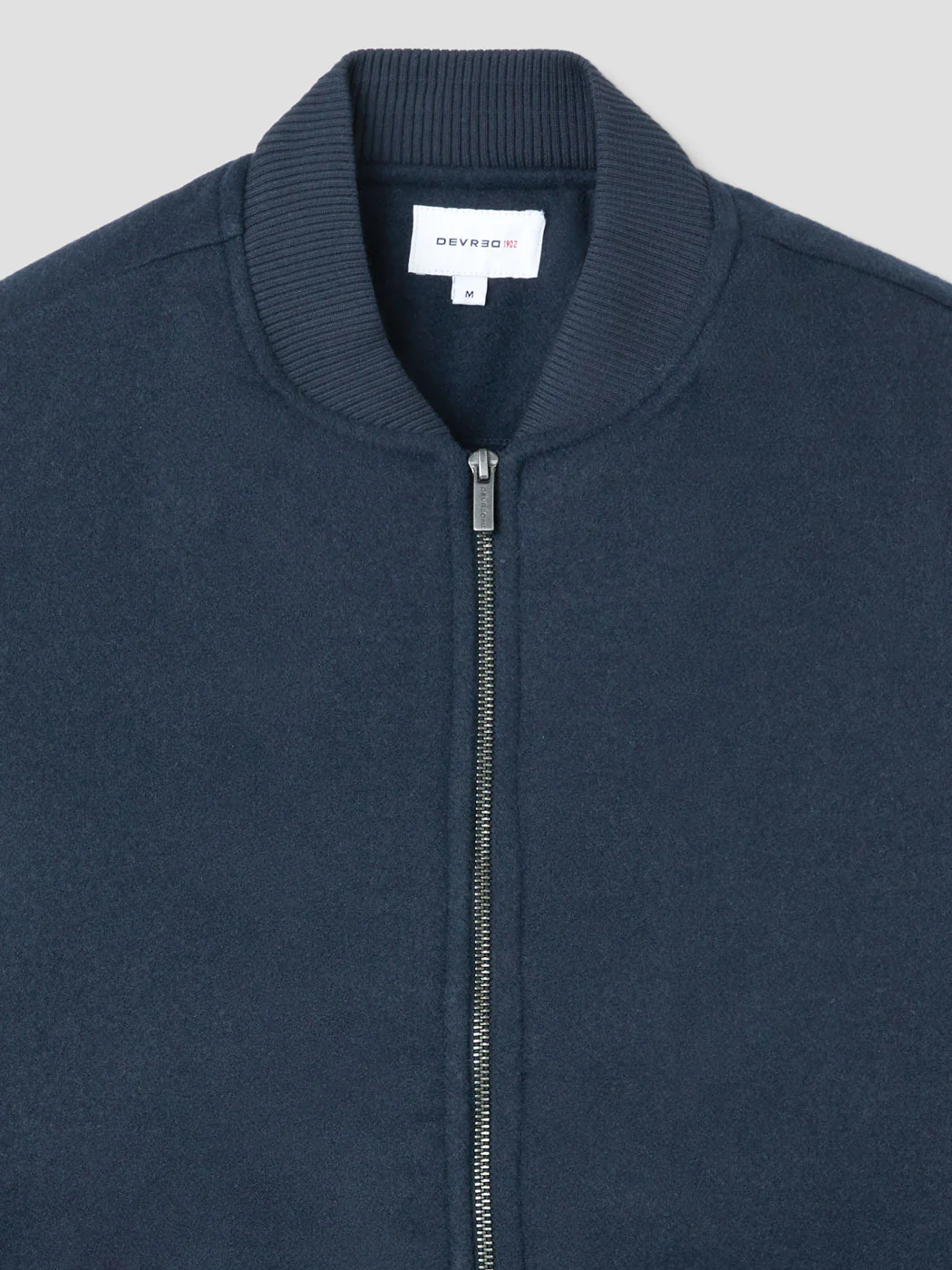 Blouson cardigan col teddy bi-matière - Image 6