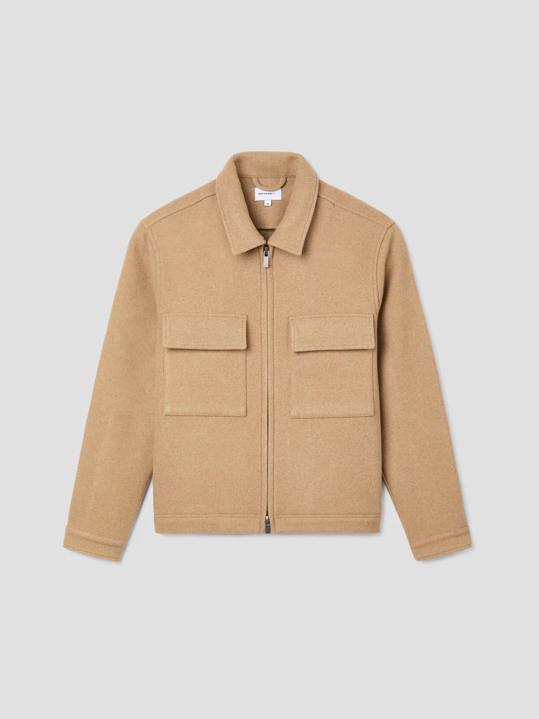 Blouson col chemise effet laine bouillie - Image 3
