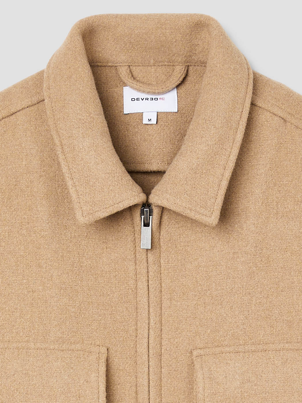 Blouson col chemise effet laine bouillie - Image 6