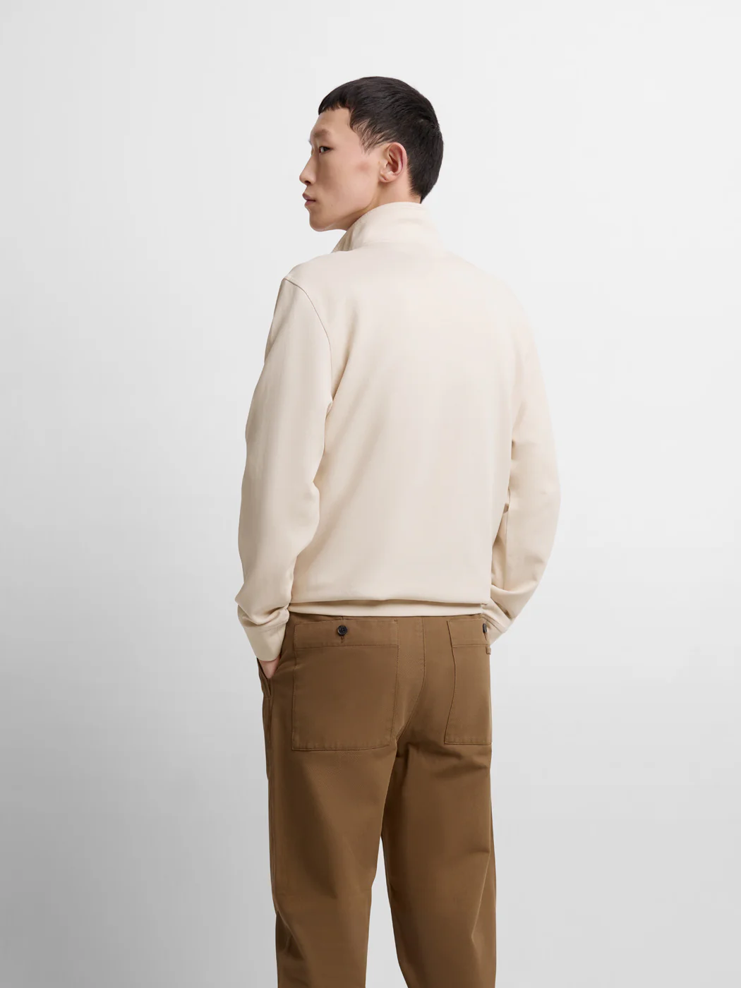 Sweat col montant zippé - Image 2