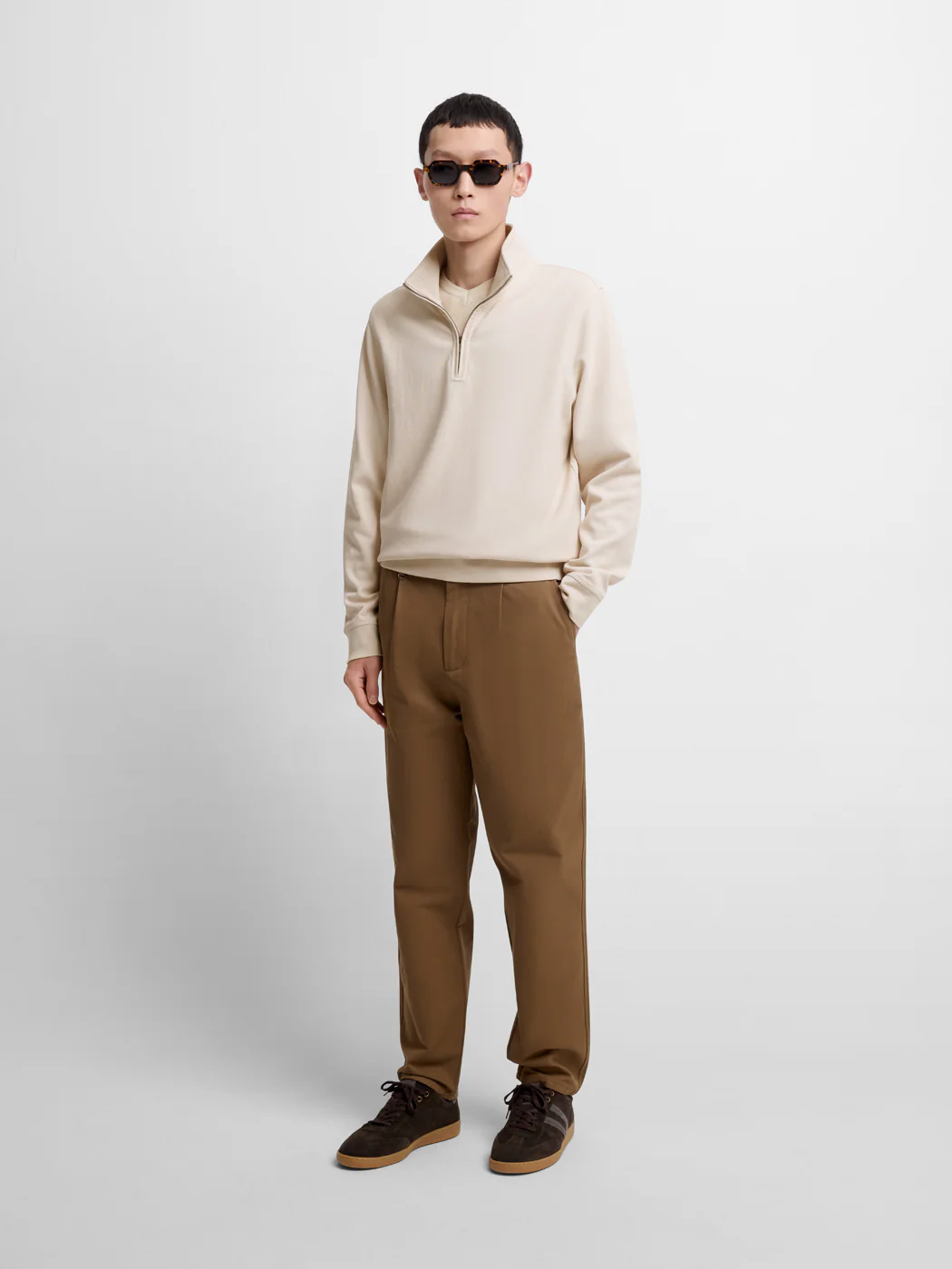 Sweat col montant zippé - Image 4