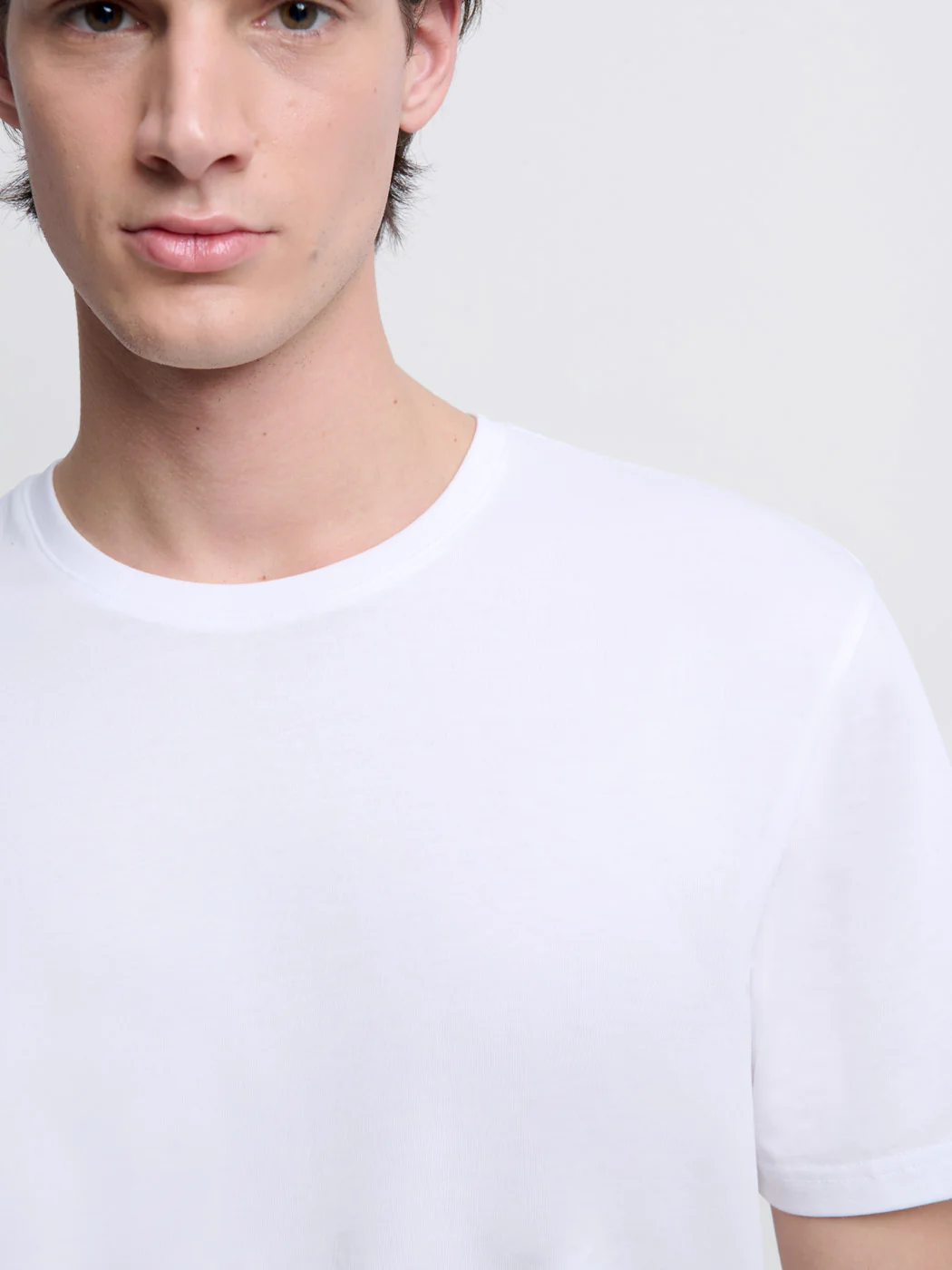 T-shirt col rond en coton Supima® - Image 4