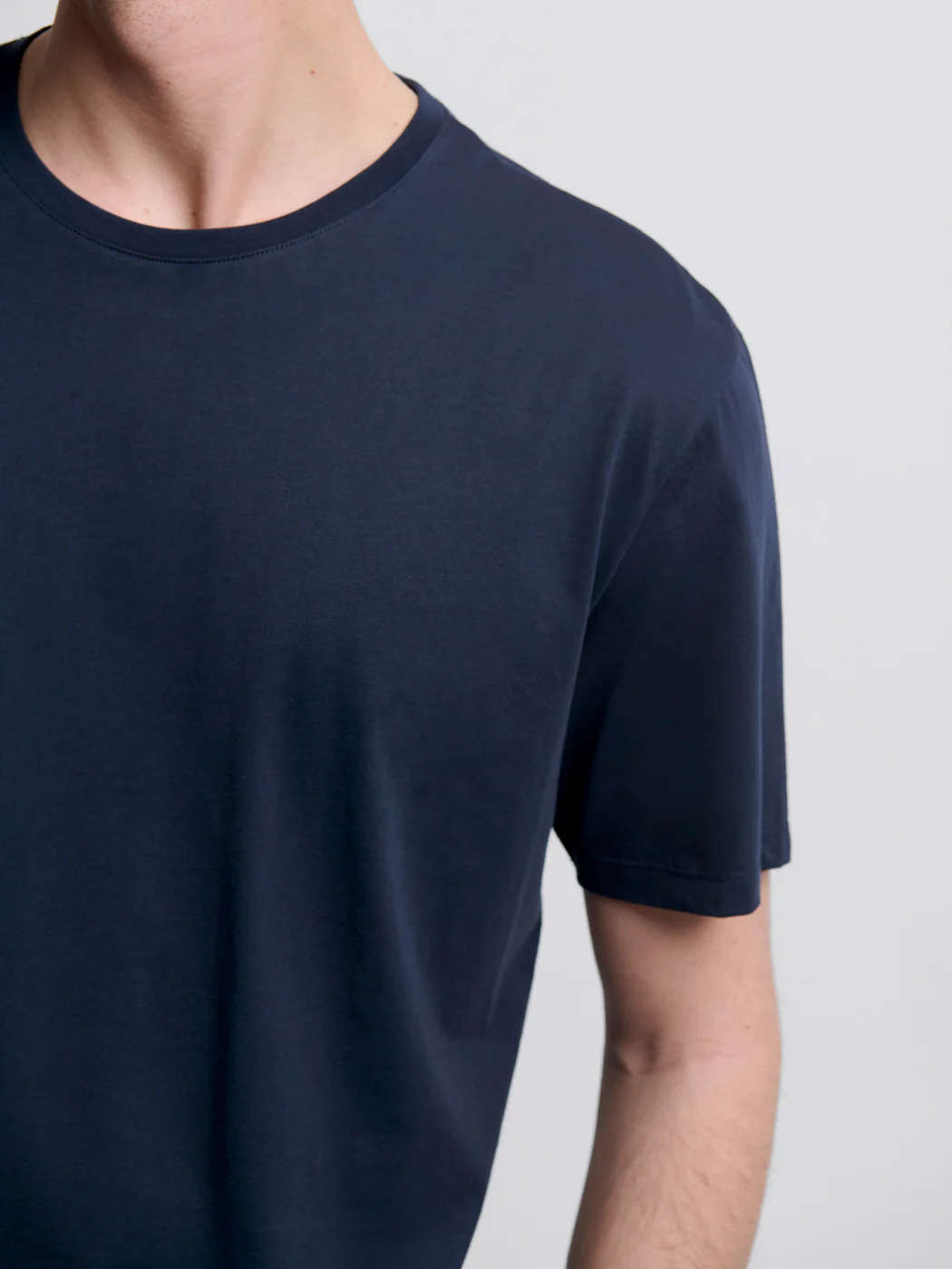 T-shirt col rond en coton Supima® - Image 4