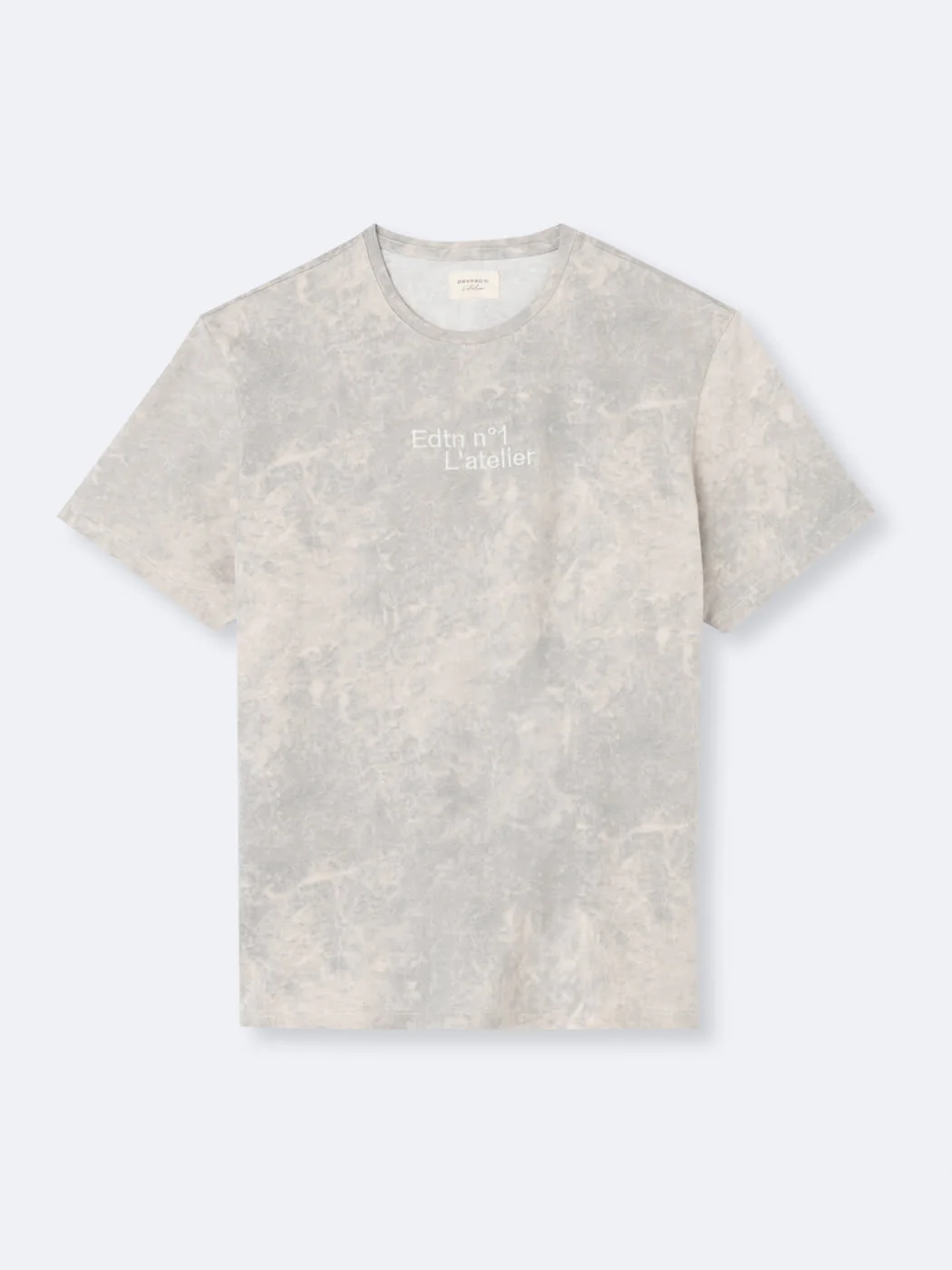T-shirt col rond 100% coton - L'atelier - Image 3