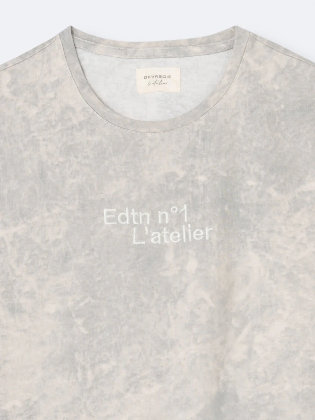 T-shirt col rond 100% coton - L'atelier - Image 7