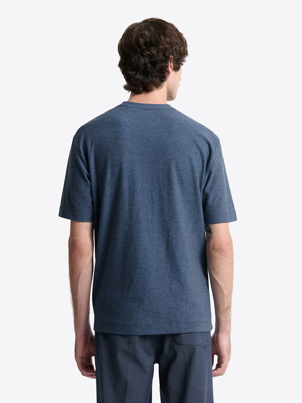 T-shirt col rond regular en coton - Image 2