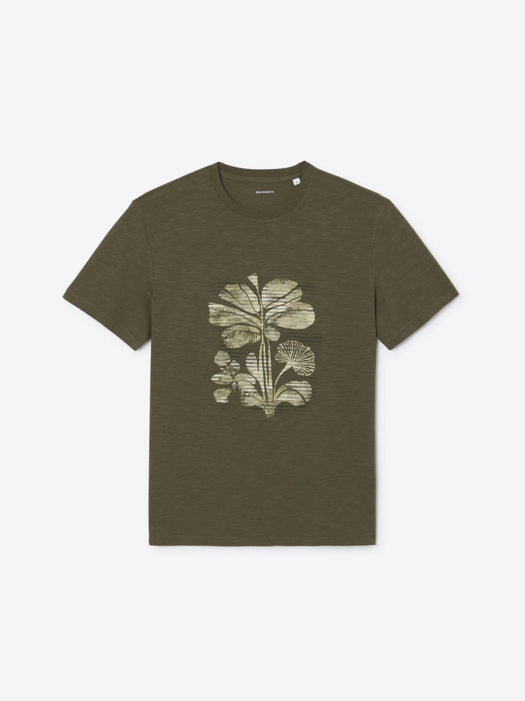 T-shirt col rond en coton - Image 2