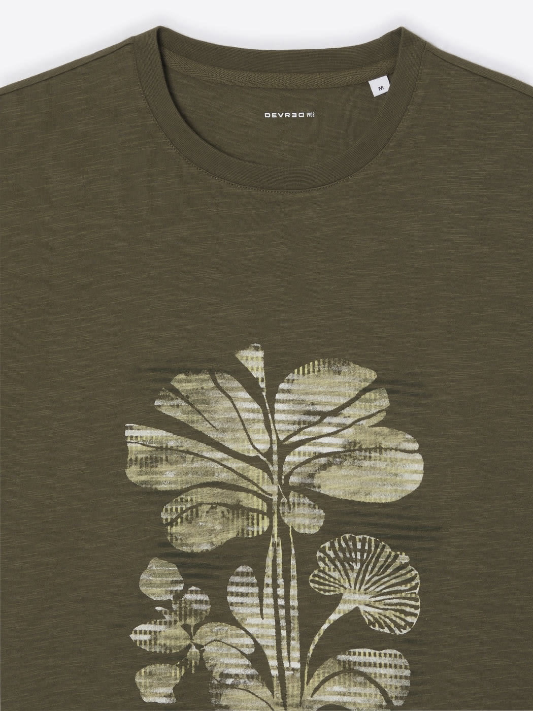 T-shirt col rond en coton - Image 4