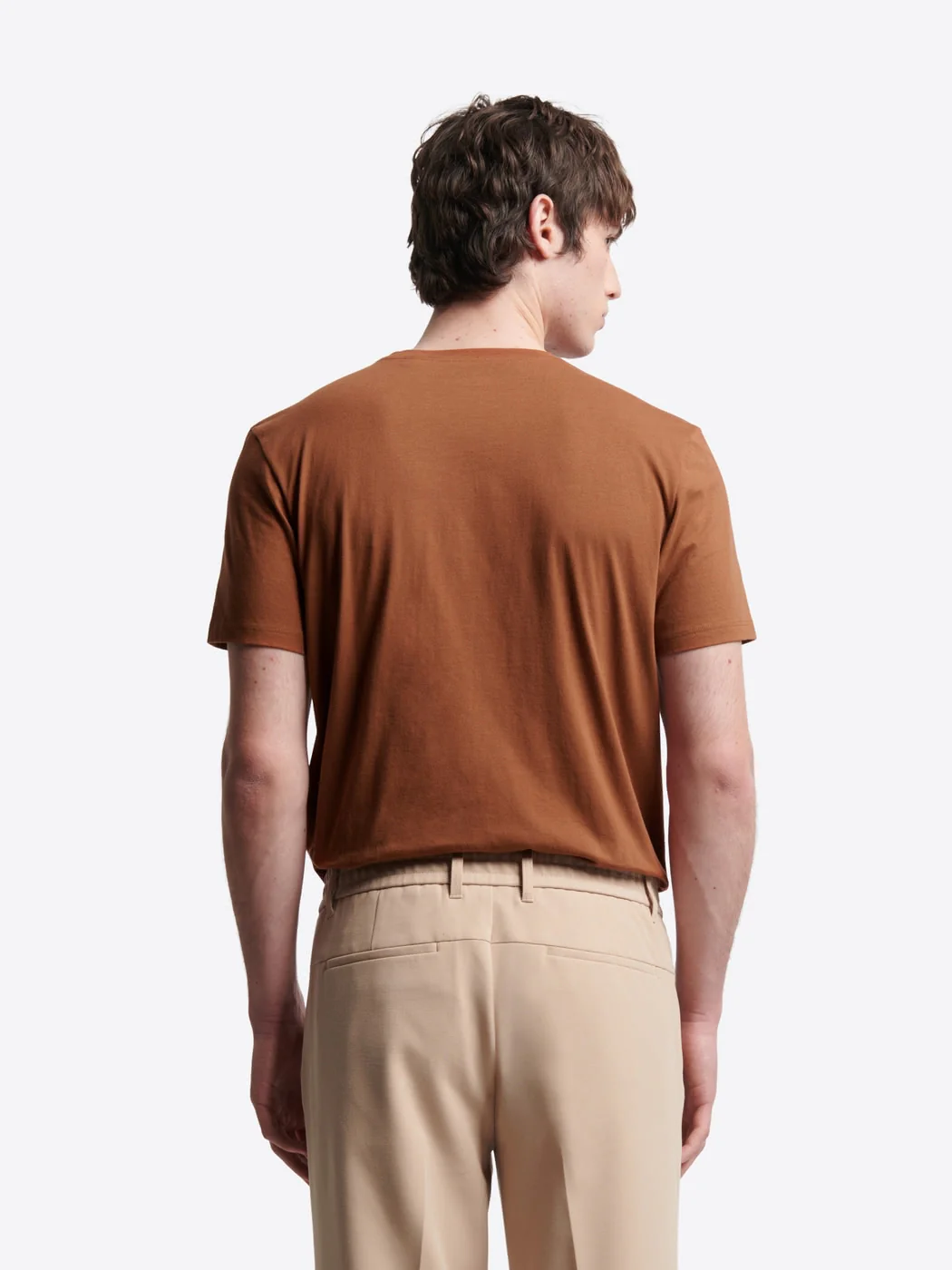 T-shirt col rond en coton - Image 2
