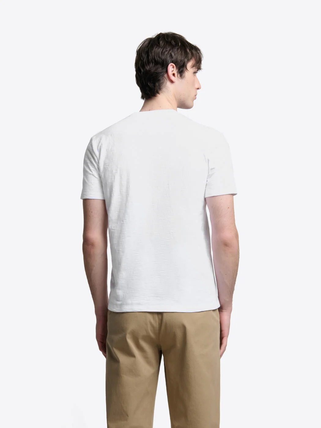 T-shirt col rond en coton - Image 2