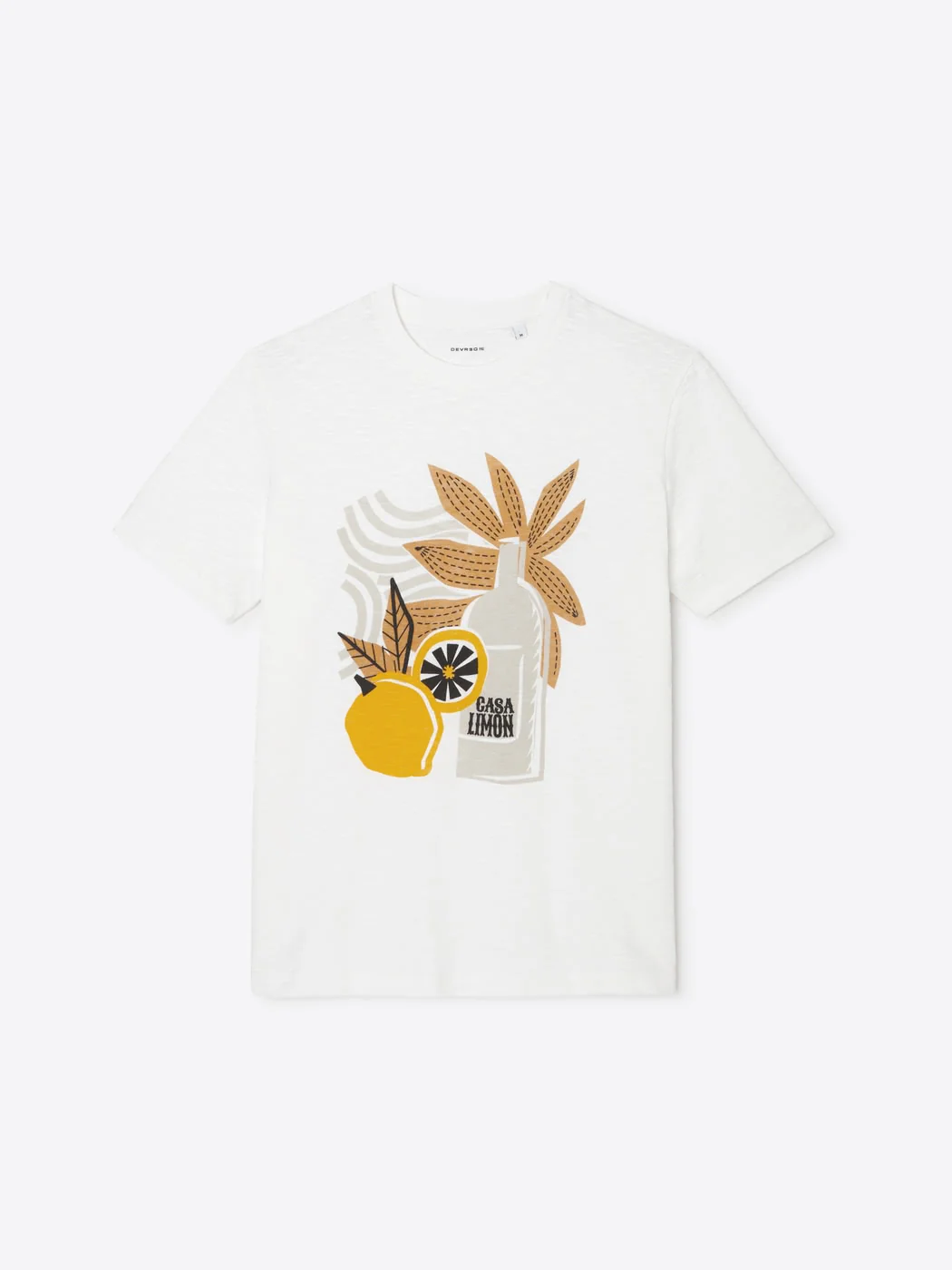 T-shirt col rond en coton - Image 3