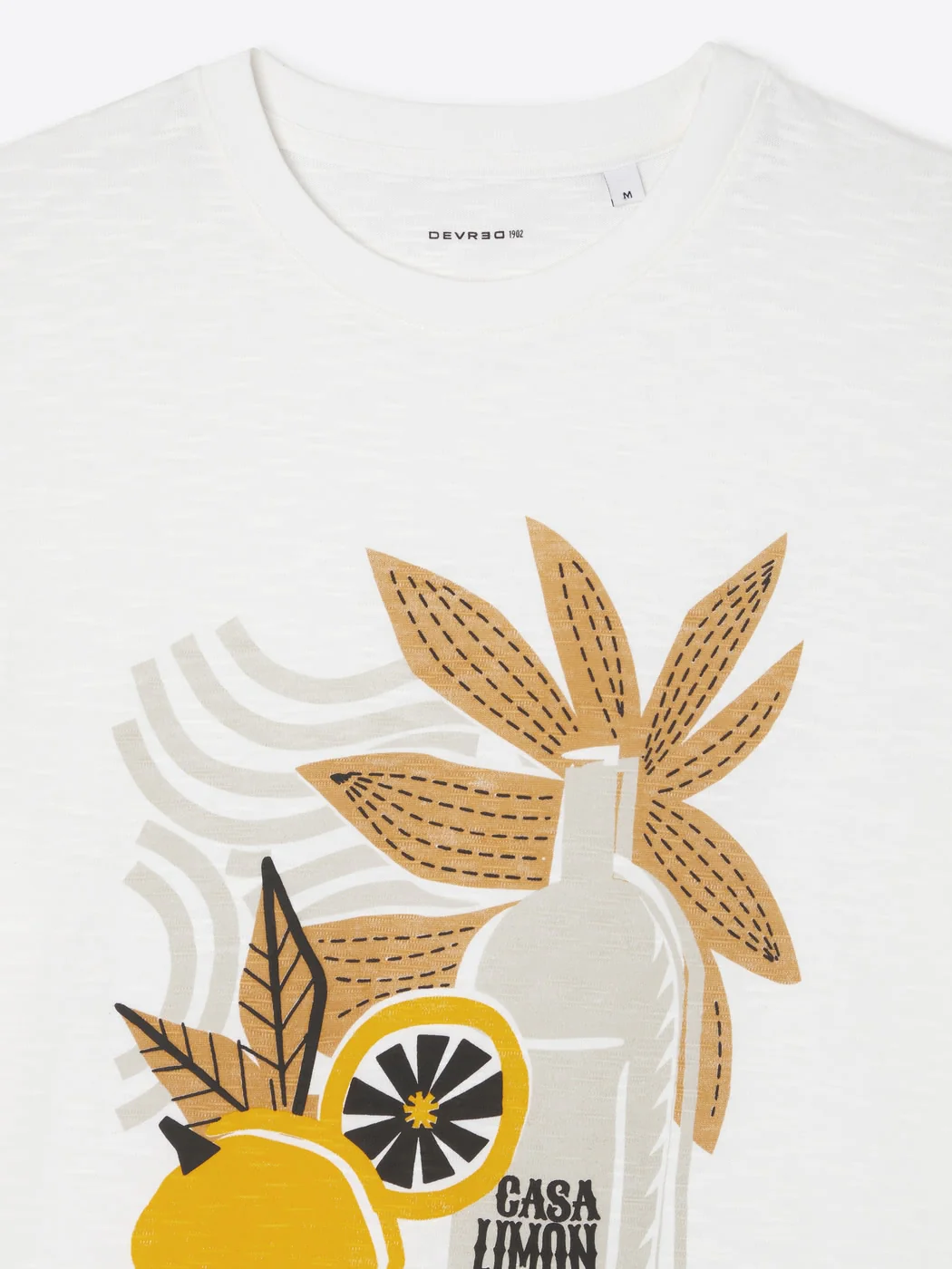 T-shirt col rond en coton - Image 6