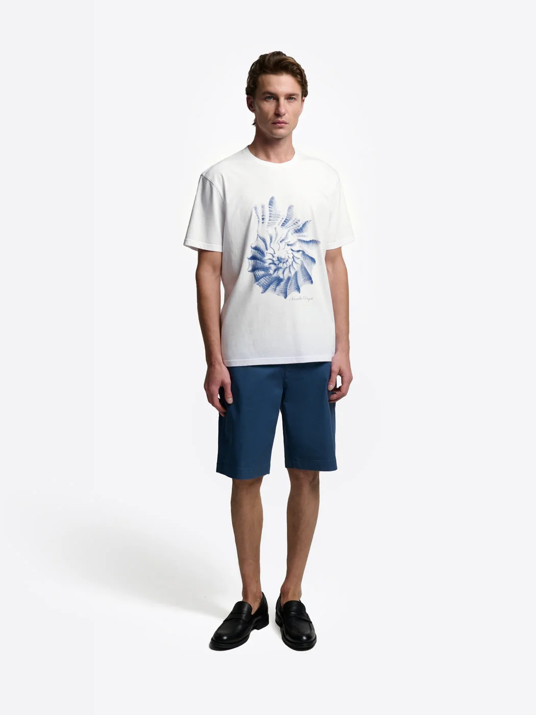 T-shirt col rond en coton - Image 4