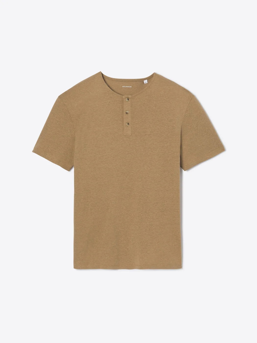 T-shirt col tunisien en lyocell - Image 3