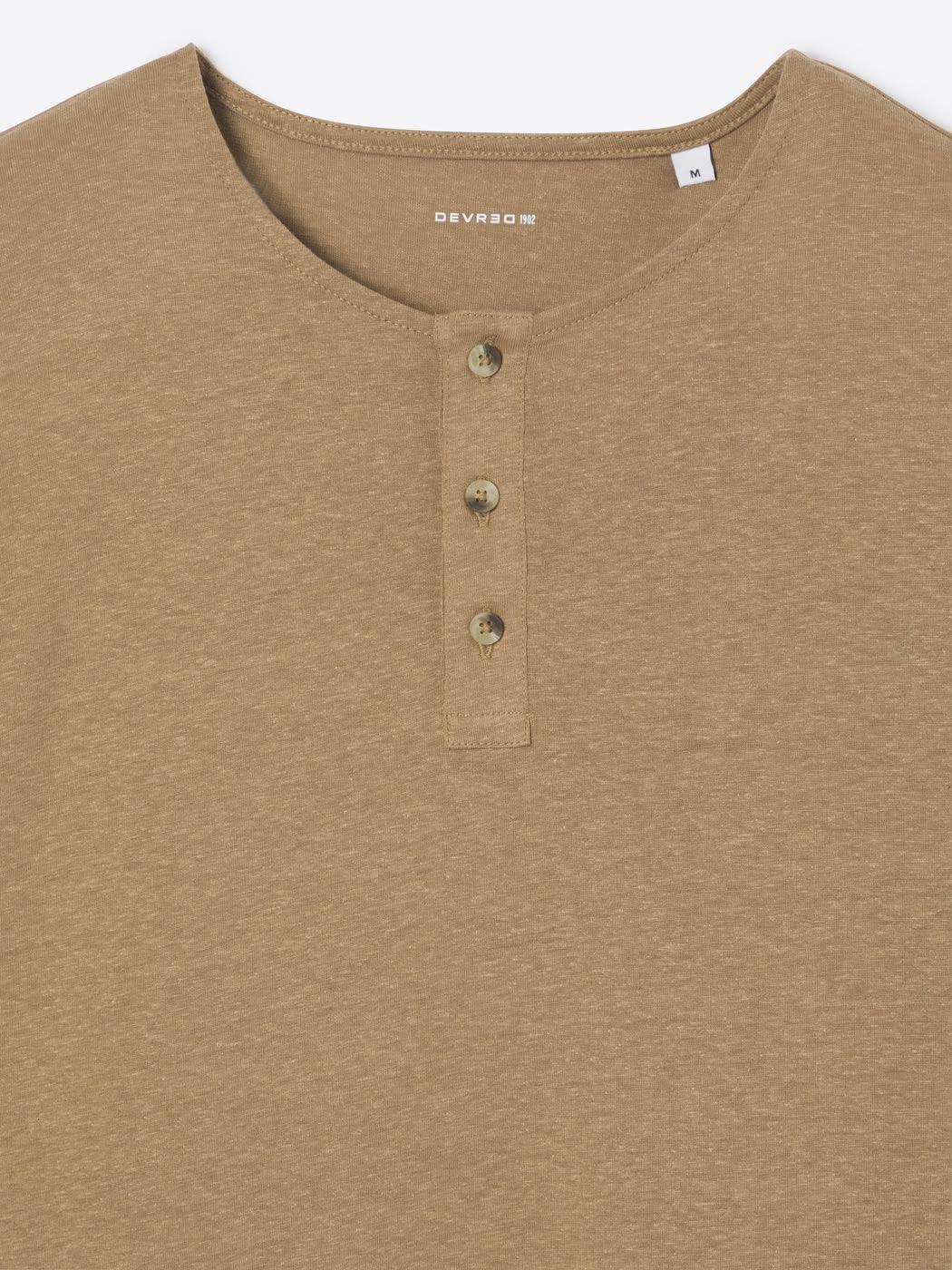 T-shirt col tunisien en lyocell - Image 6