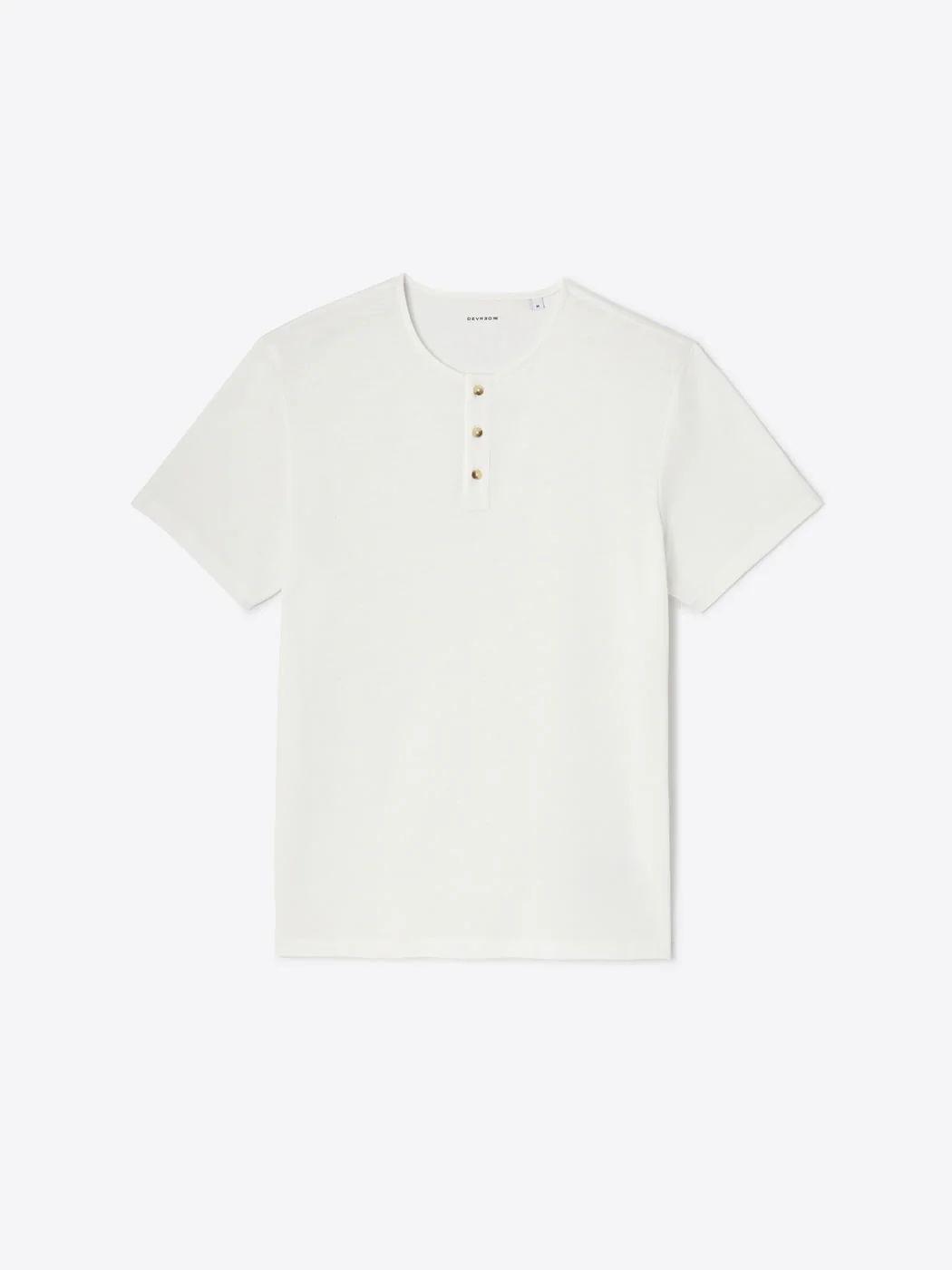 T-shirt col tunisien en lyocell - Image 3