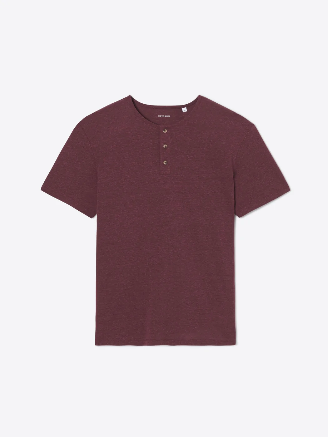 T-shirt col tunisien en lyocell - Image 3