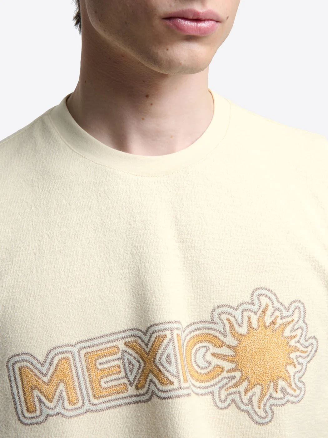 T-shirt col rond en coton - Image 5