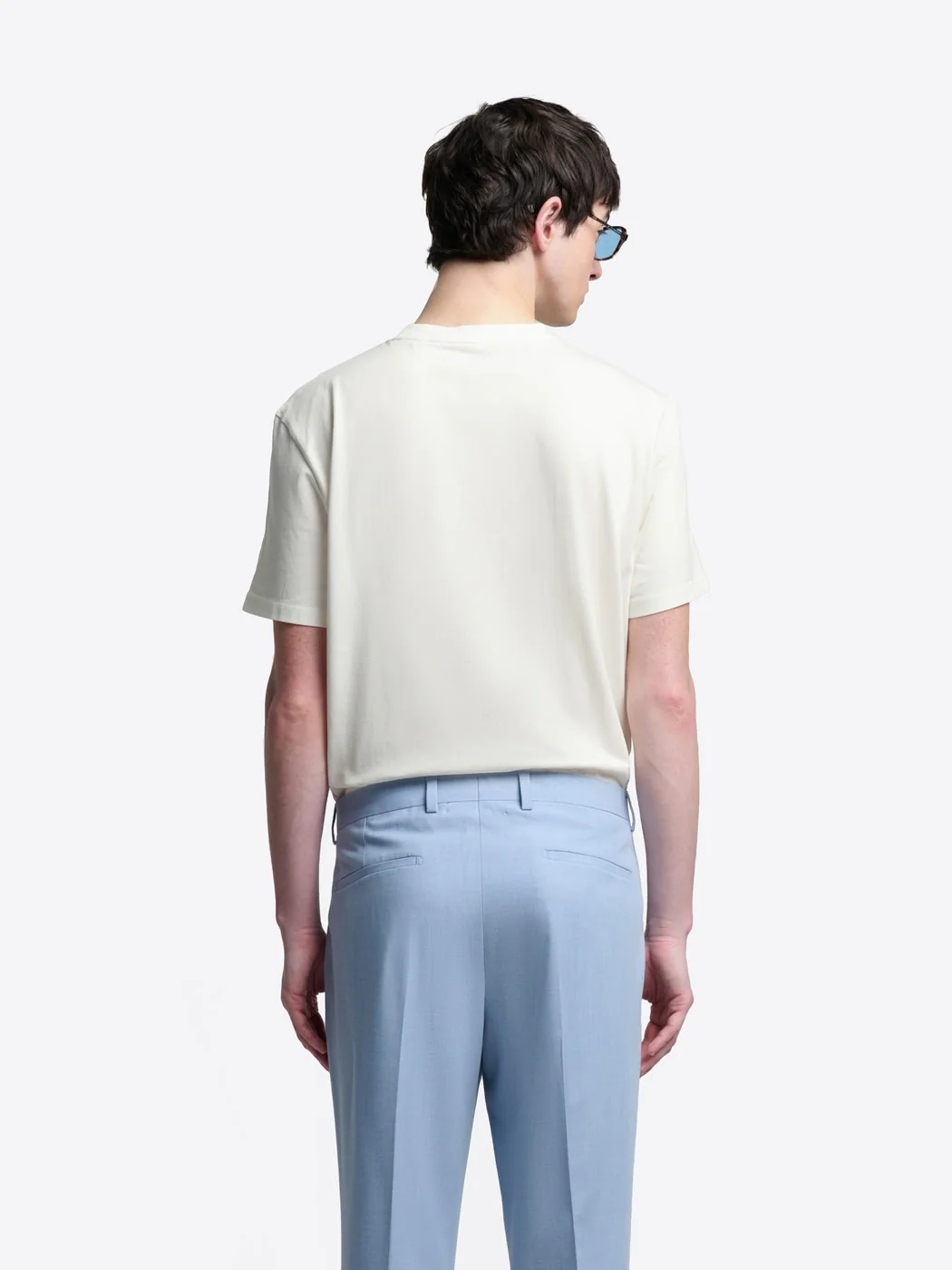 T-shirt col rond en coton - Image 2