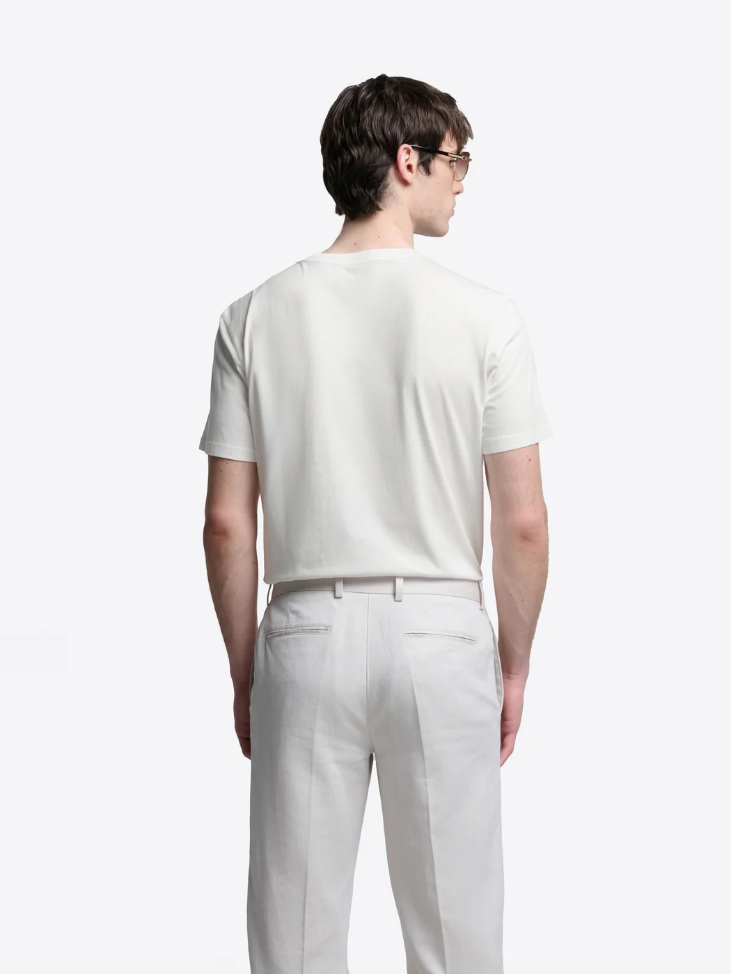 T-shirt col rond en coton - Image 2