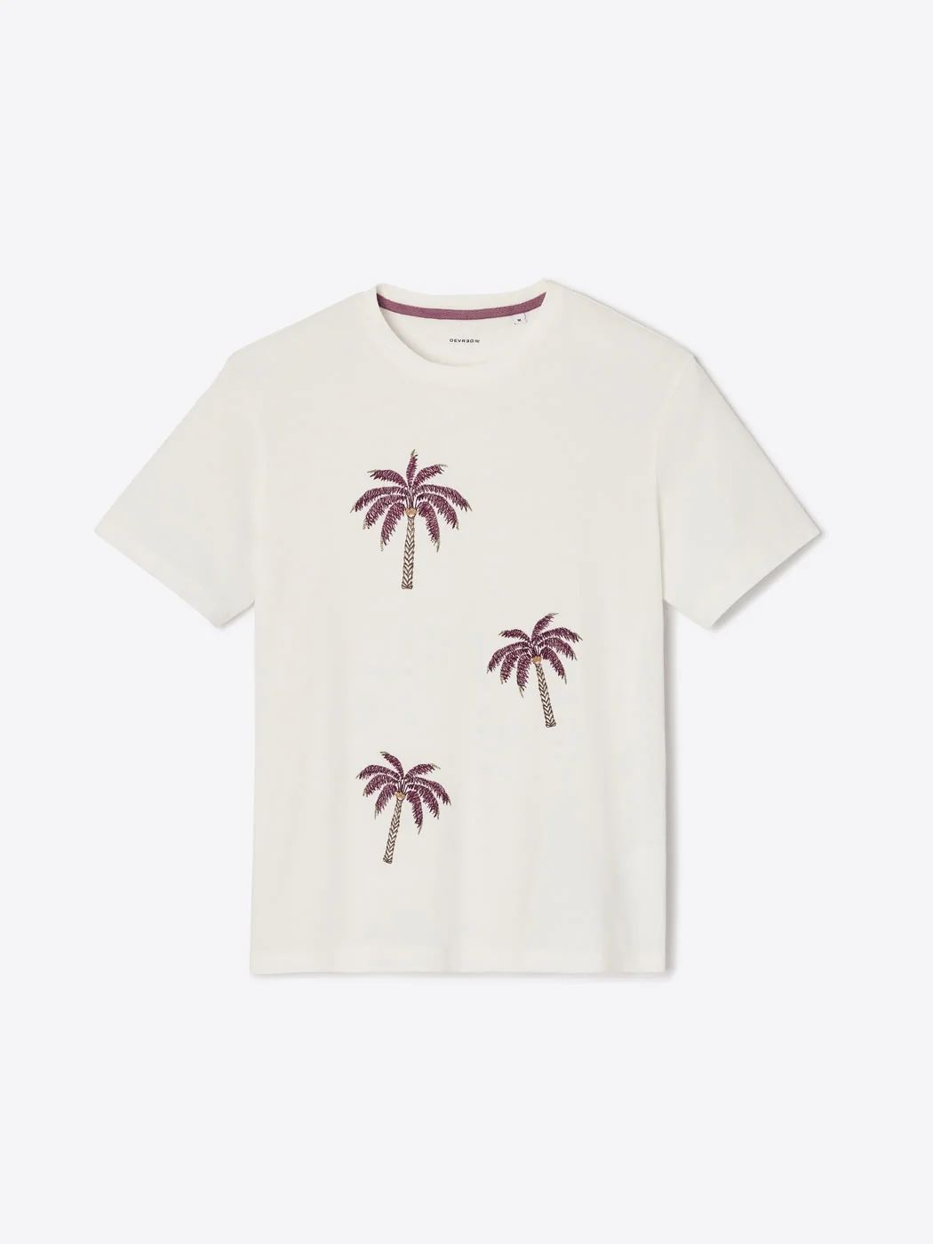 T-shirt col rond en coton - Image 3