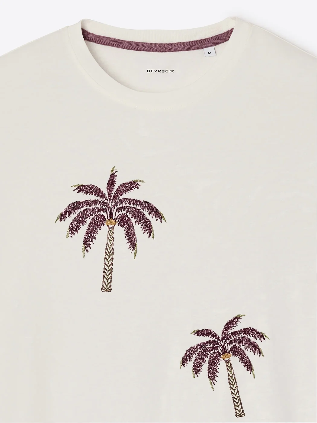 T-shirt col rond en coton - Image 5