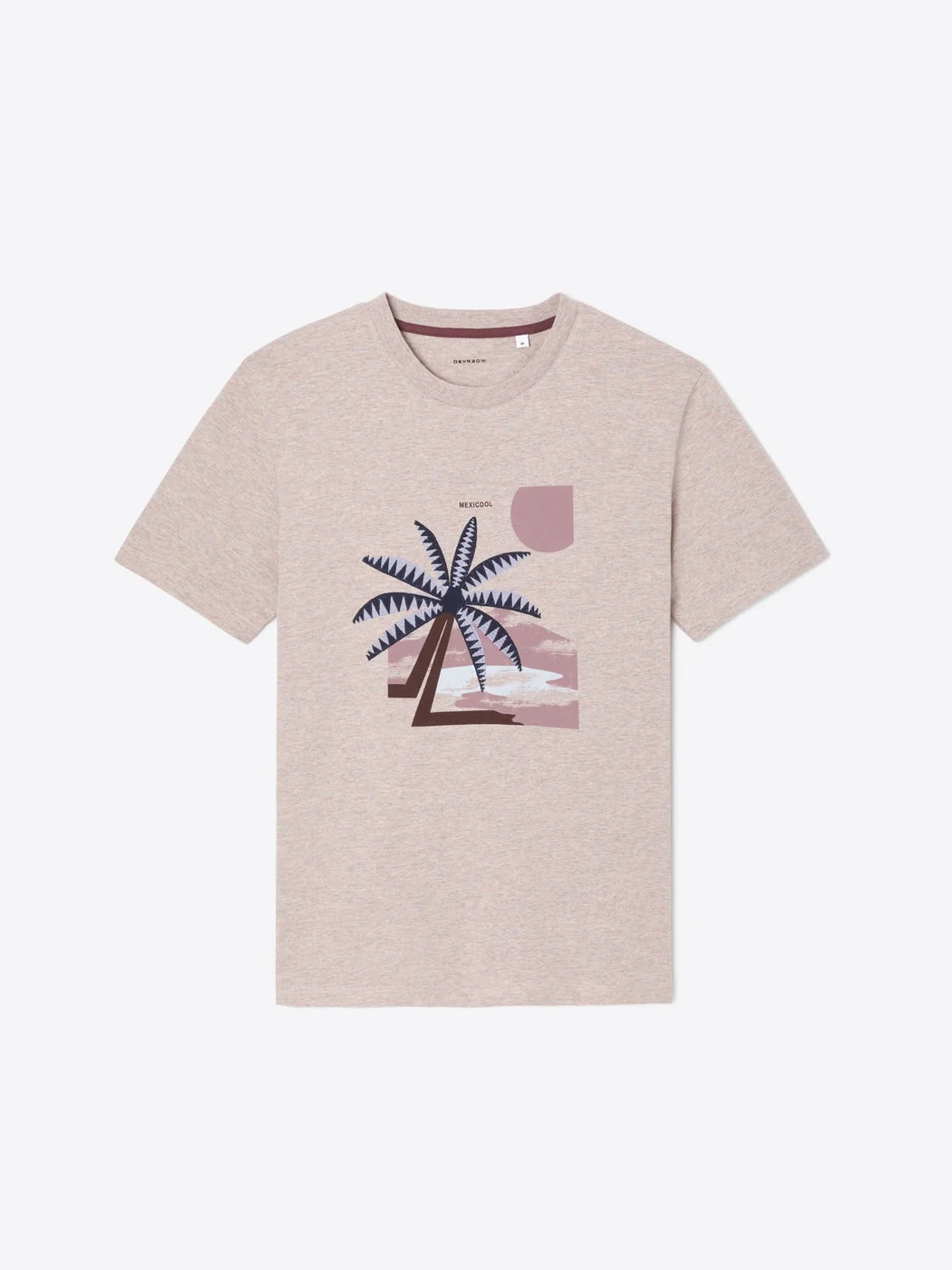 T-shirt col rond en coton - Image 3