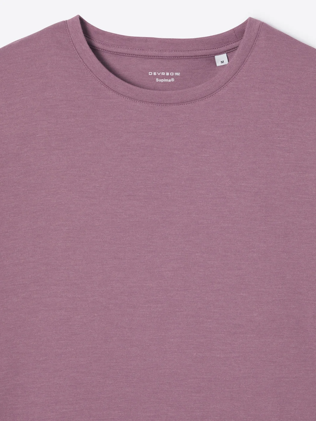 T-shirt col rond en coton Supima® - Image 5