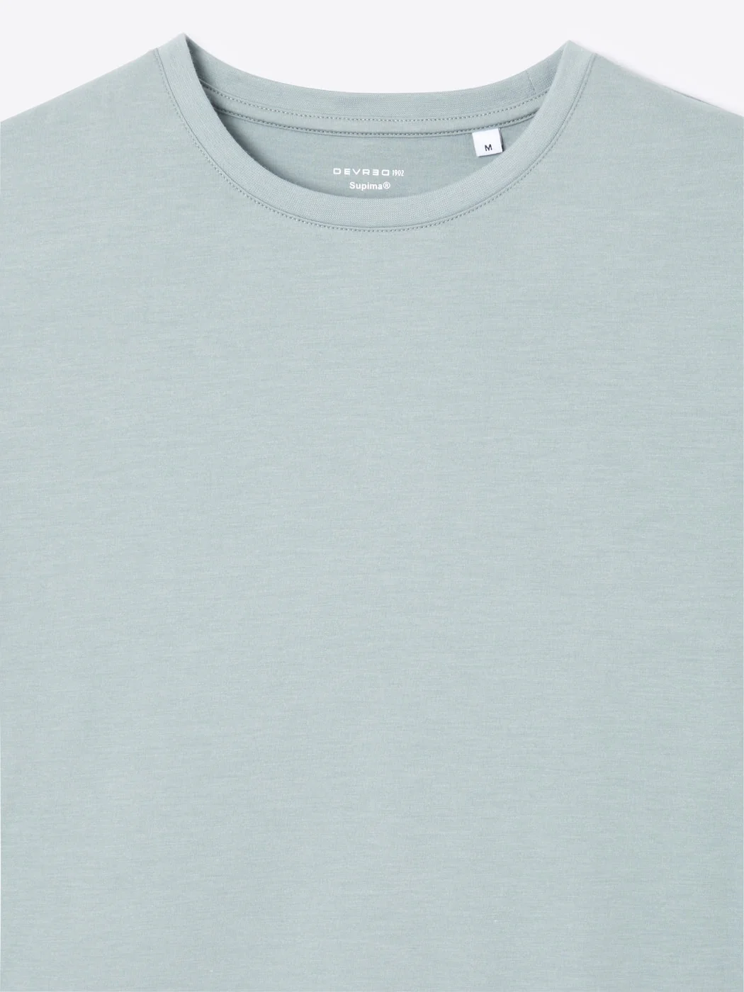 T-shirt col rond en coton Supima® - Image 5
