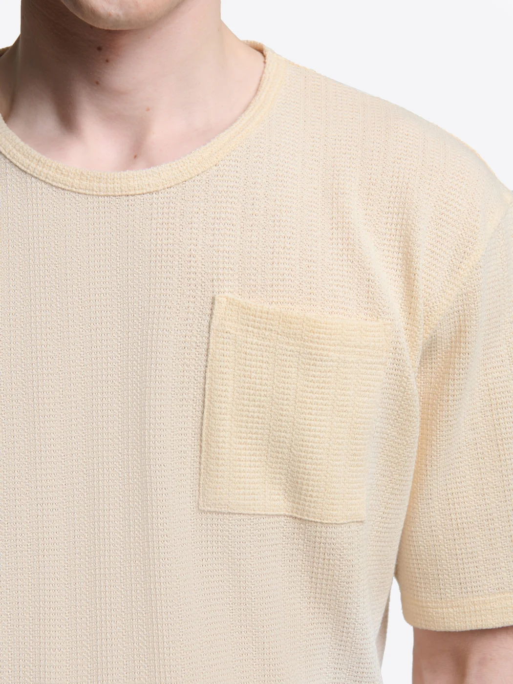 T-shirt col rond en coton - Image 5