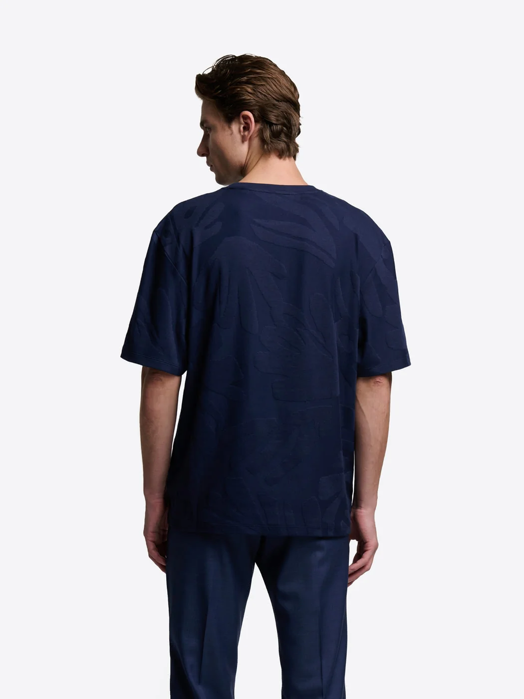 T-shirt col rond en coton - Image 2