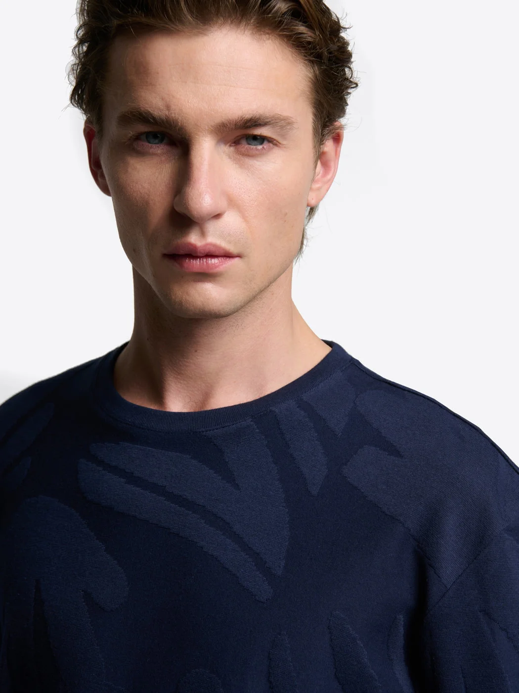 T-shirt col rond en coton - Image 5