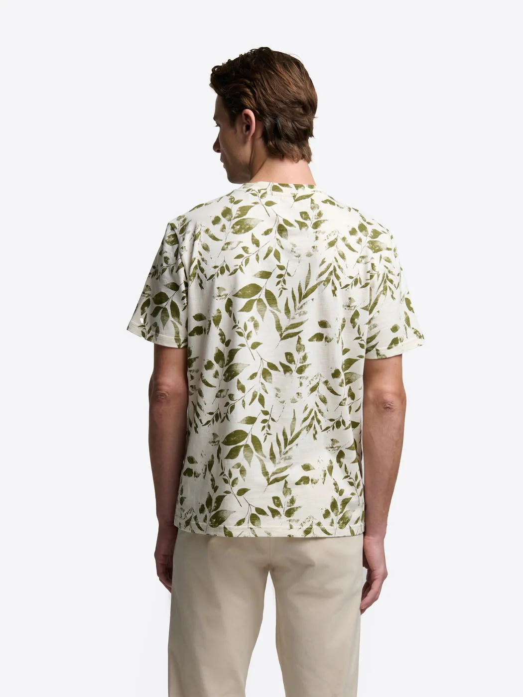 T-shirt col rond en coton - Image 2
