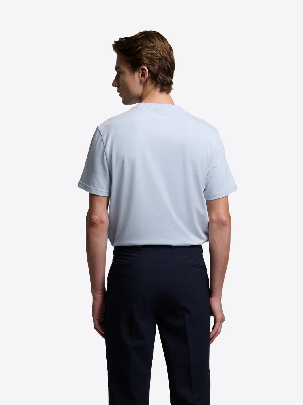 T-shirt col rond en coton - Image 2