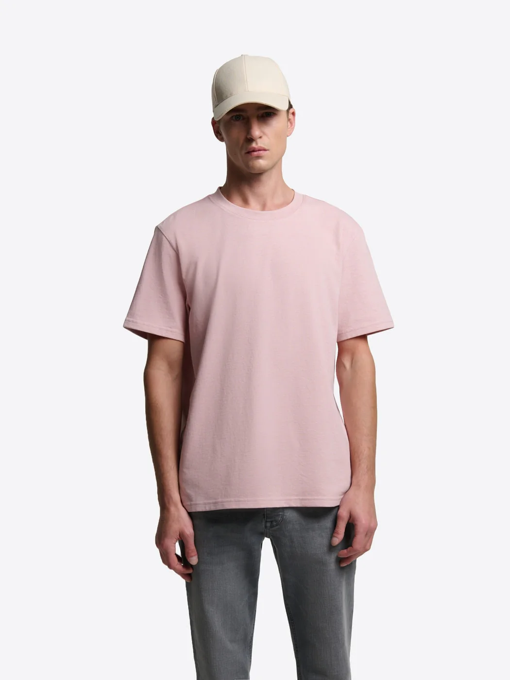 T-shirt col rond en coton