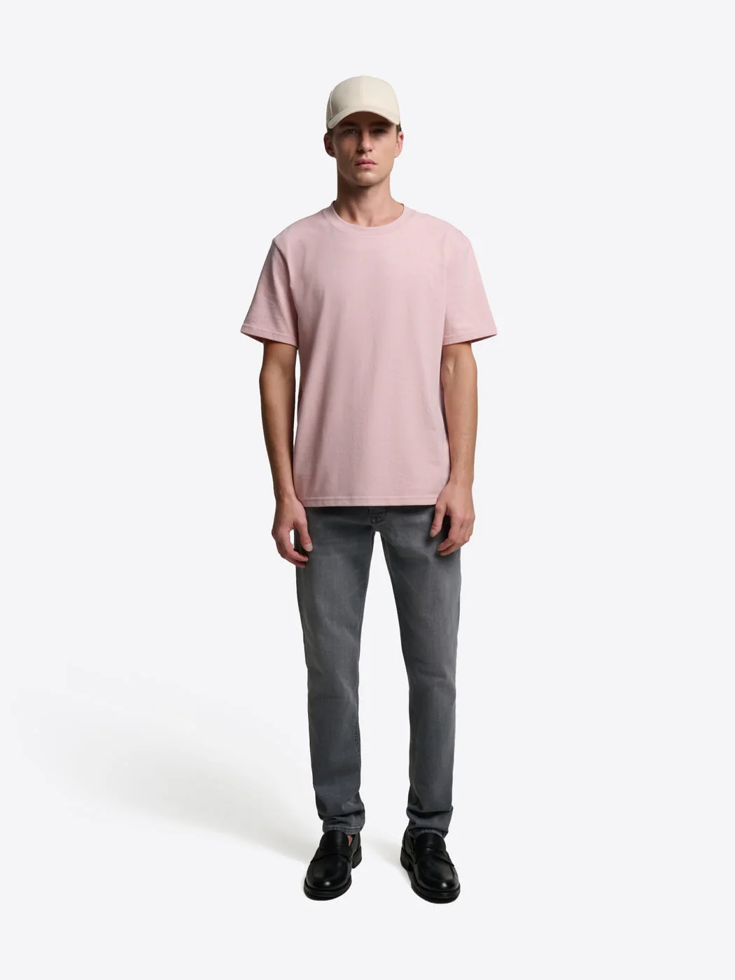 T-shirt col rond en coton - Image 4