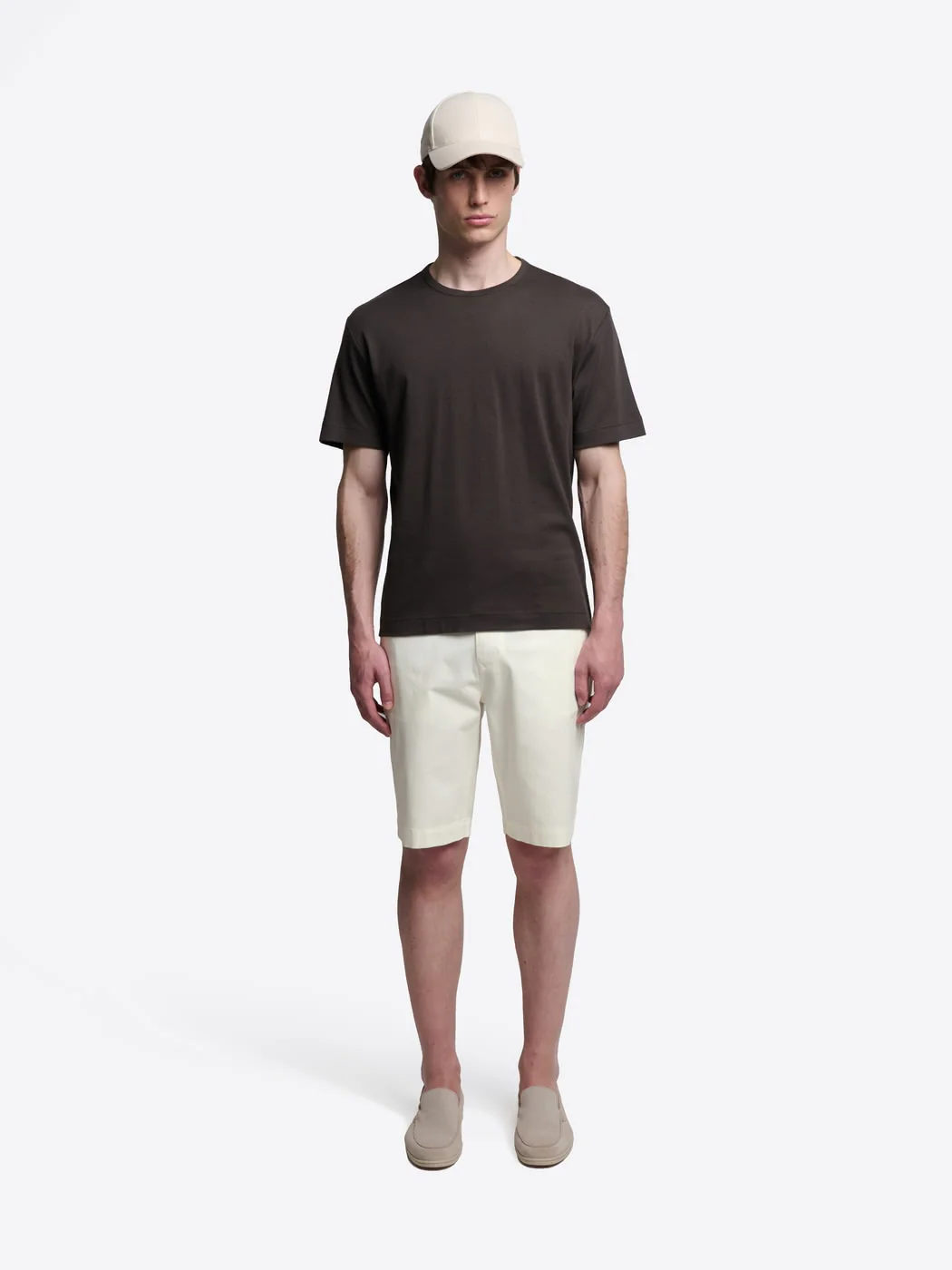 T-shirt col rond en coton - Image 4